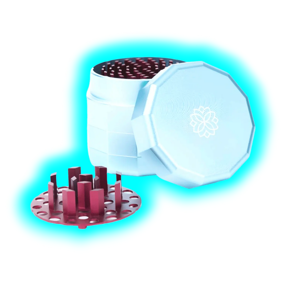 CAPU Herb Grinder Frequent Flyer Blue