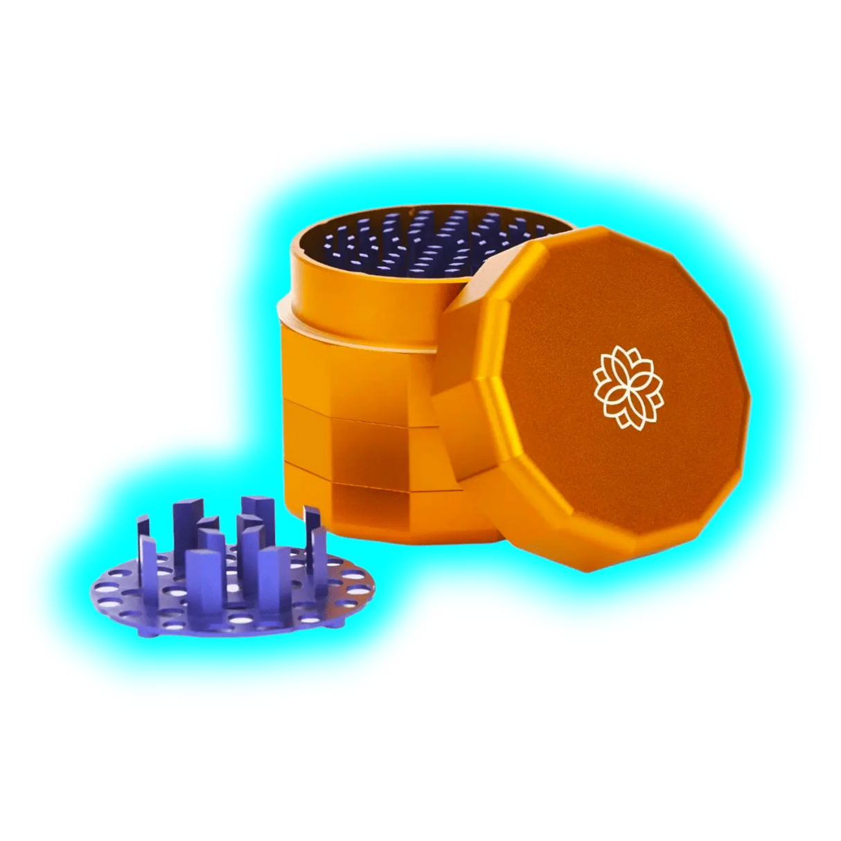 CAPU Herb Grinder Frequent Flyer Gold