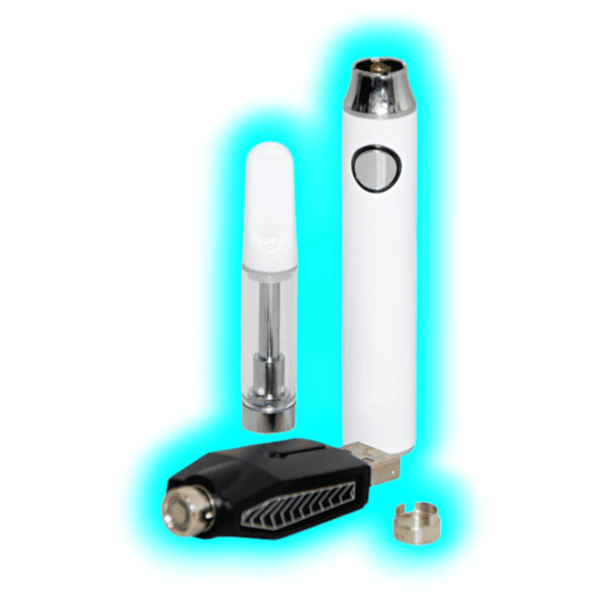 CBD Vape Pen Kit Weiss