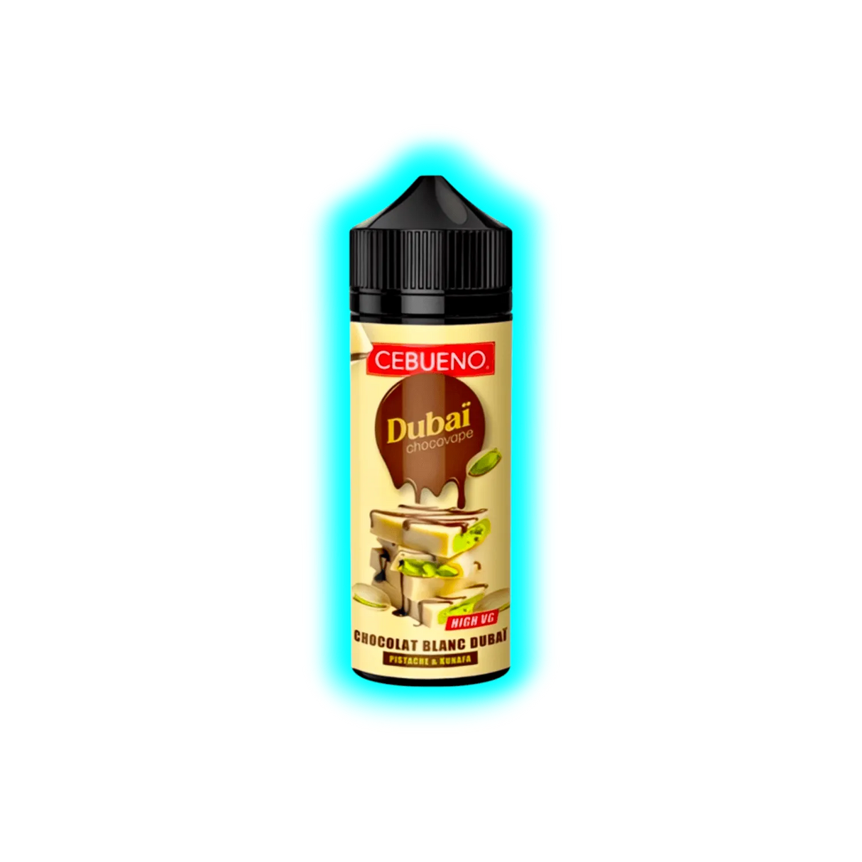 Cebueno Dubai Chocovape White 100/120ml Shortfill