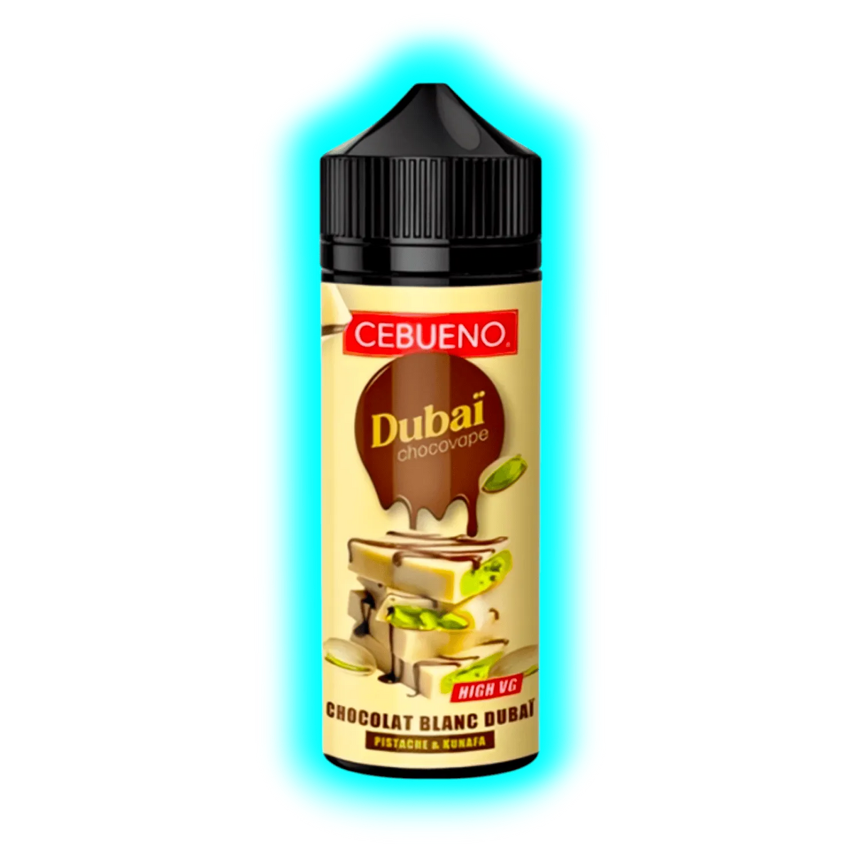 Cebueno Dubai Chocovape White 100/120ml Shortfill