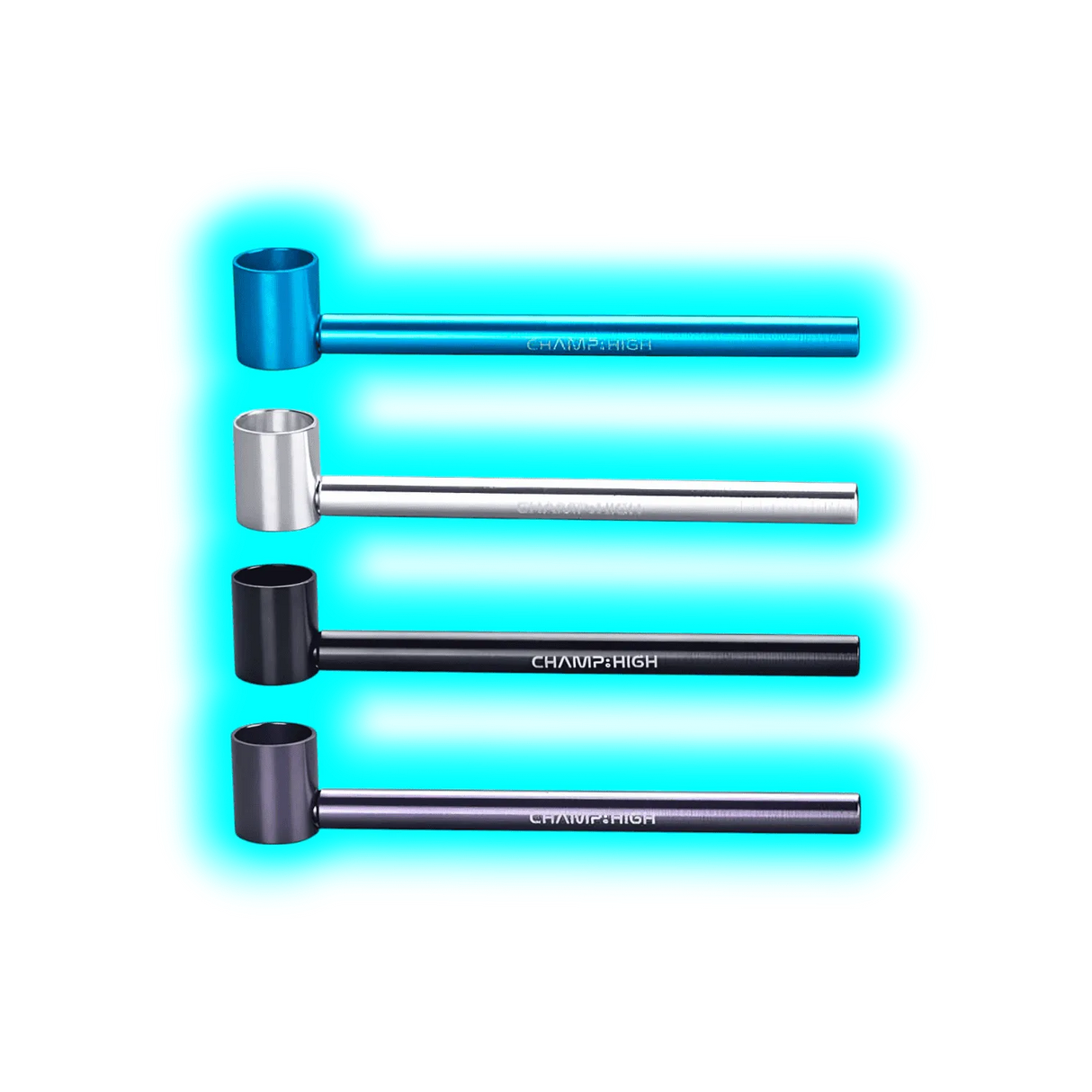 Champ High Classic Metal Weed Pipe 12.5cm