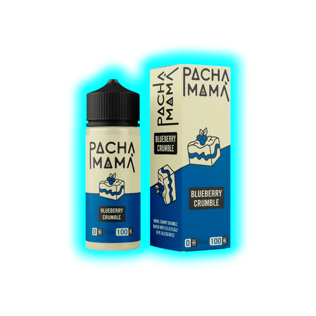 Charlies Chalk Dust Pacha Mama Blueberry Crumble 100/120ml Shortfill