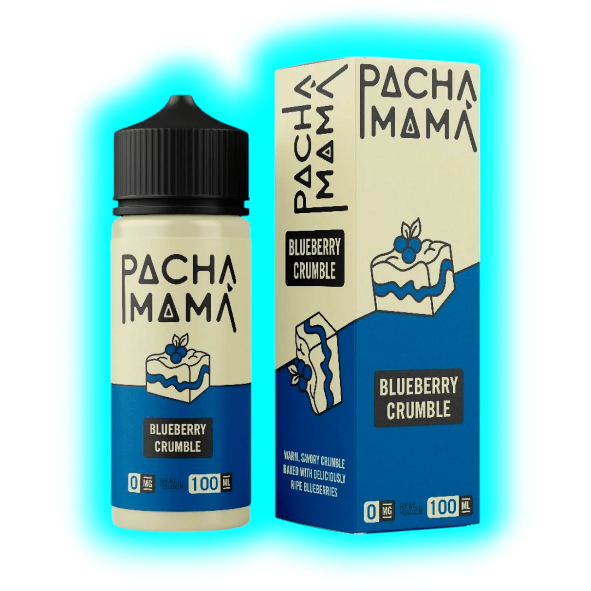 Charlies Chalk Dust Pacha Mama Blueberry Crumble 100/120ml Shortfill