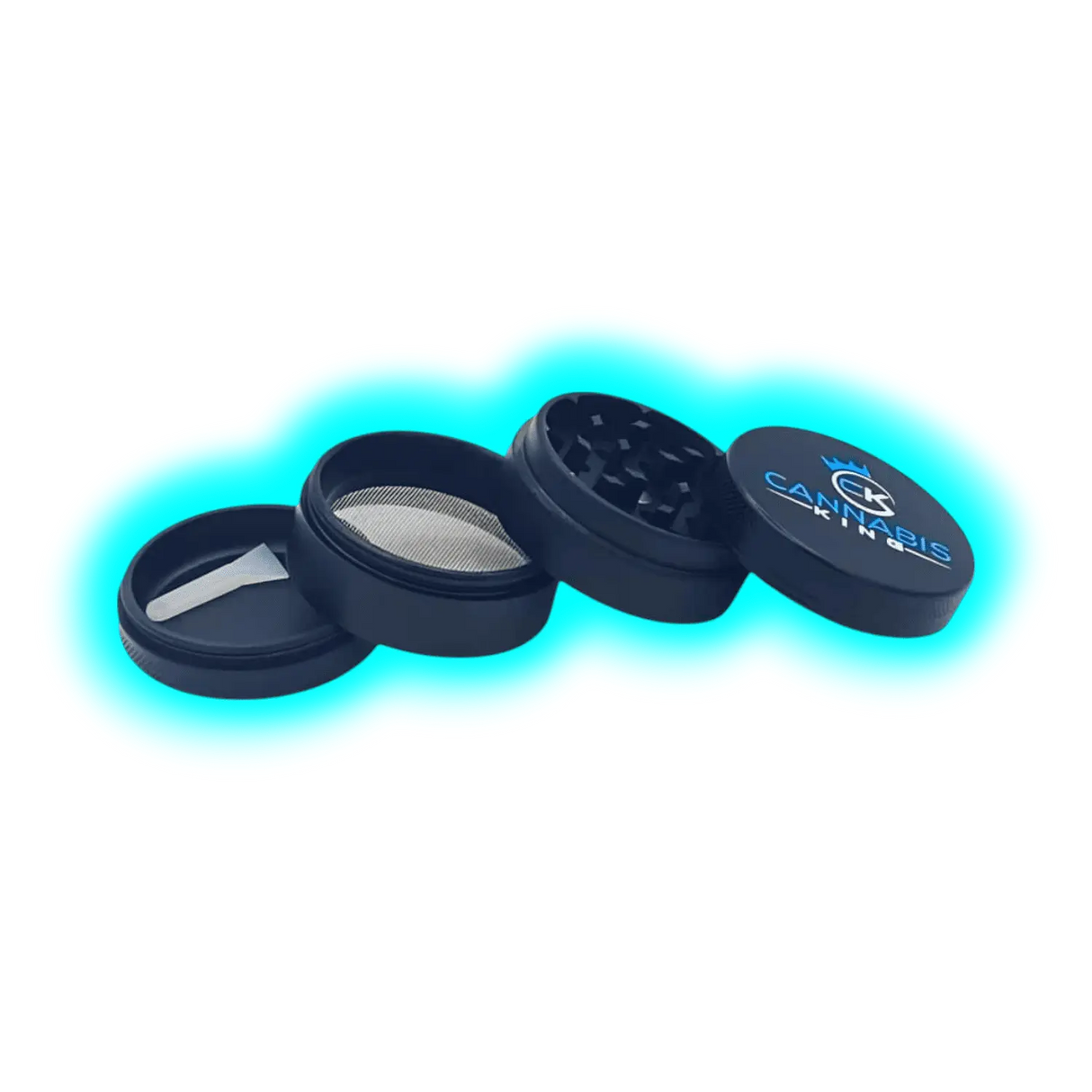 CK Aluminium Grinder 4 Parts Black