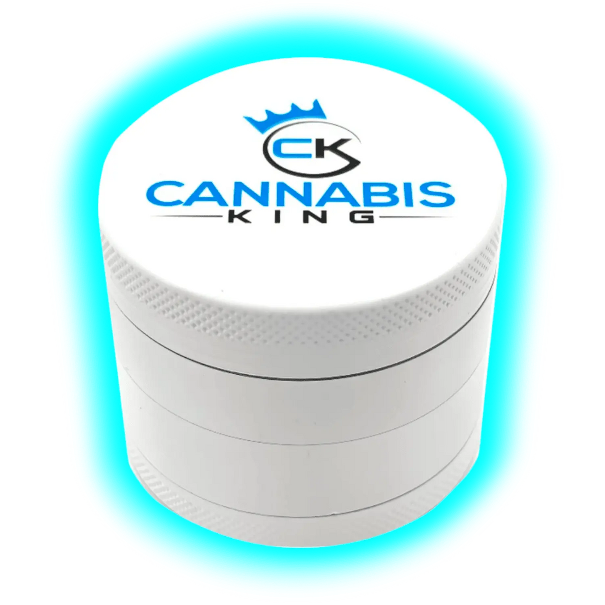 CK Aluminium Grinder 4 Parts White