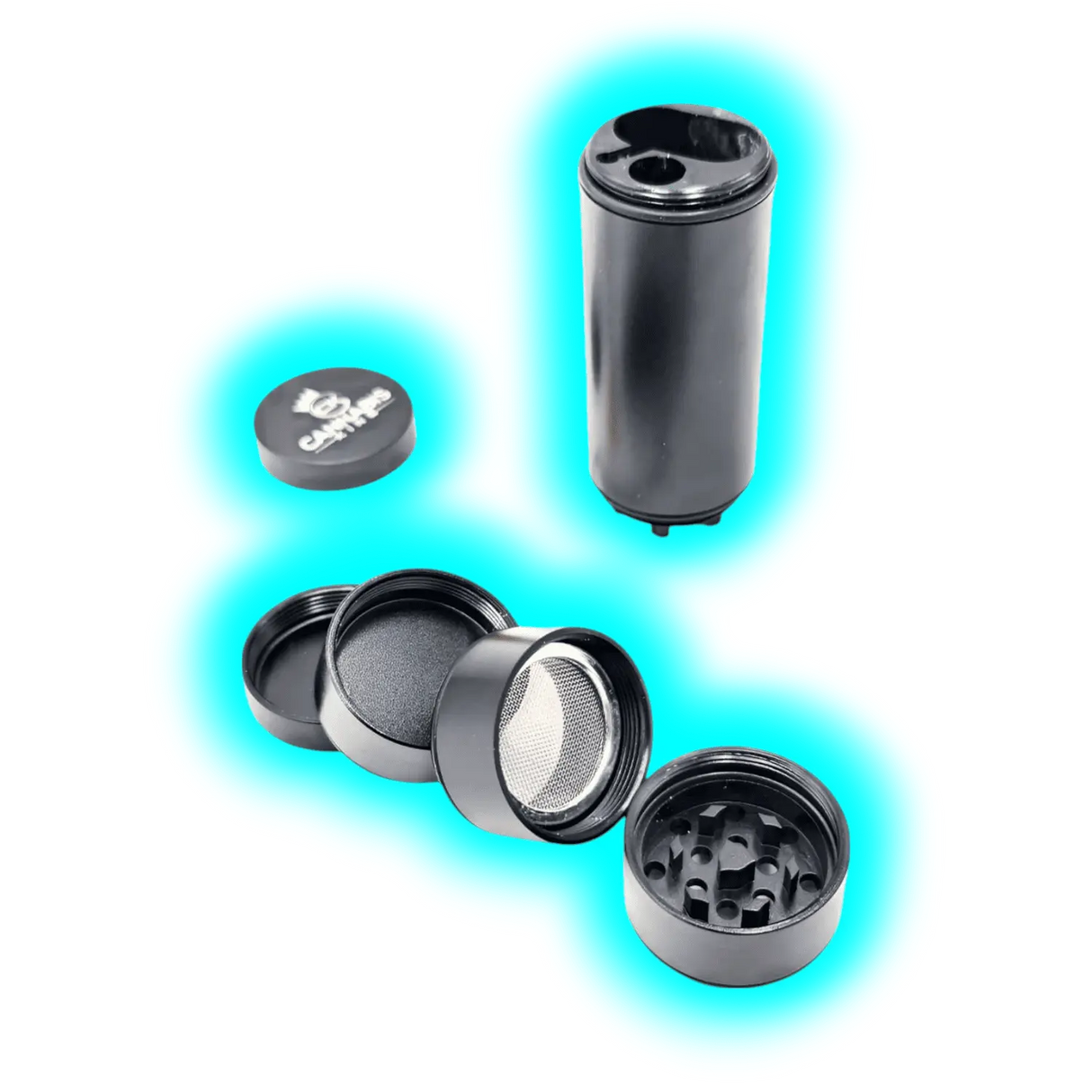CK Aluminium Grinder Tube Black