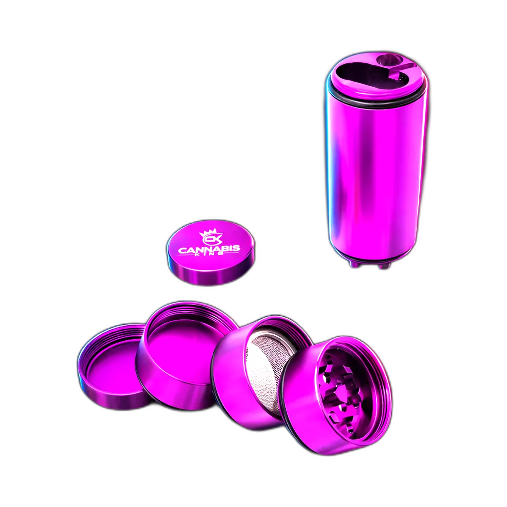 CK Aluminium Grinder Tube Purple in der Frontansicht