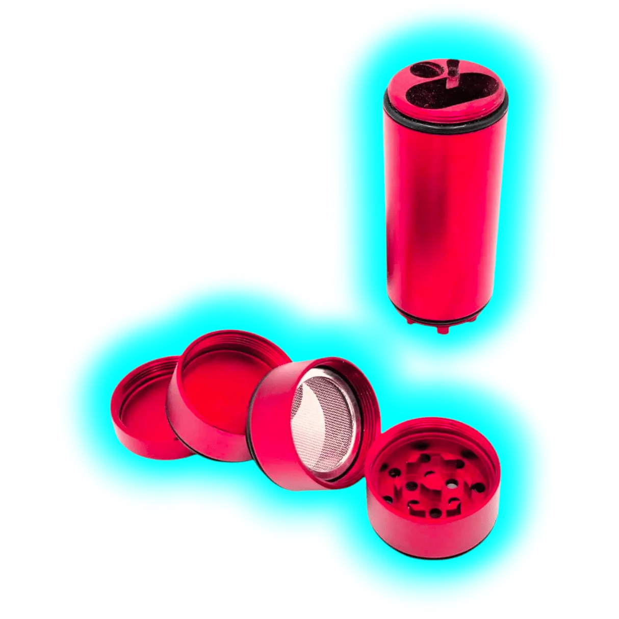 CK Aluminium Grinder Tube Red