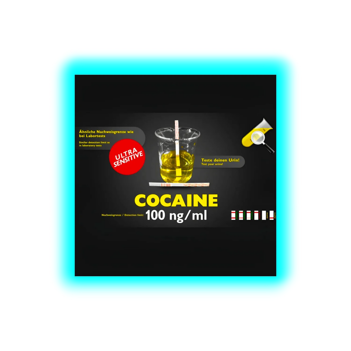 Clean Urin Cocain Urintest sensitiv