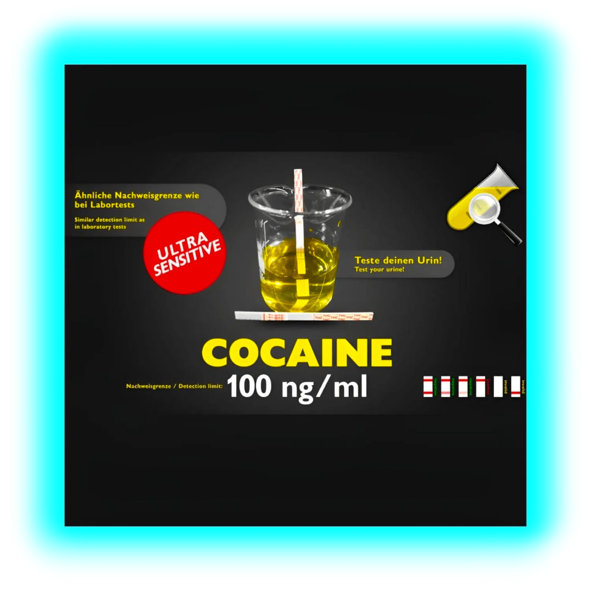 Clean Urin Cocain Urintest sensitiv