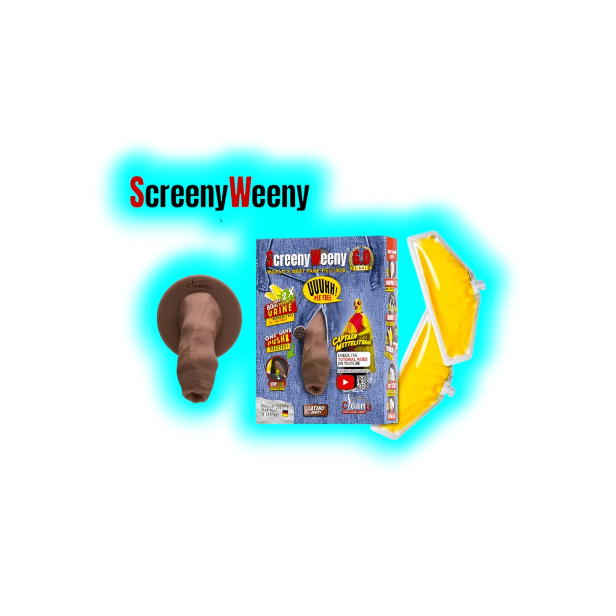 Clean Urin Screeny Weeny 6.0 Latino Beauty