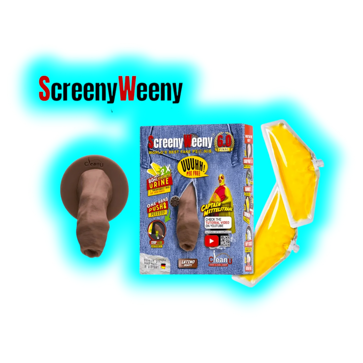 Clean Urin Screeny Weeny 6.0 Latino Beauty