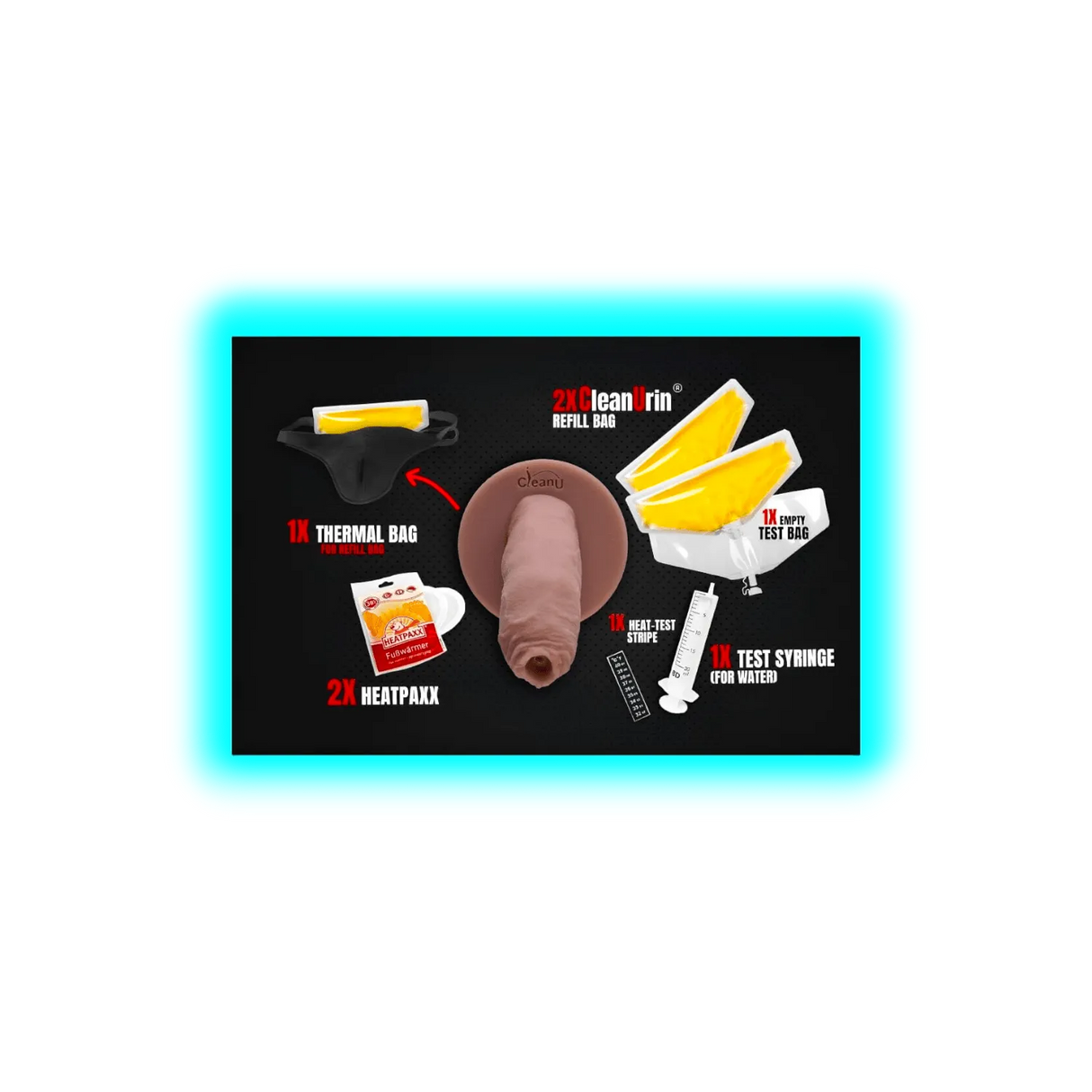 Clean Urin Screeny Weeny 6.0 Nordic White Beast