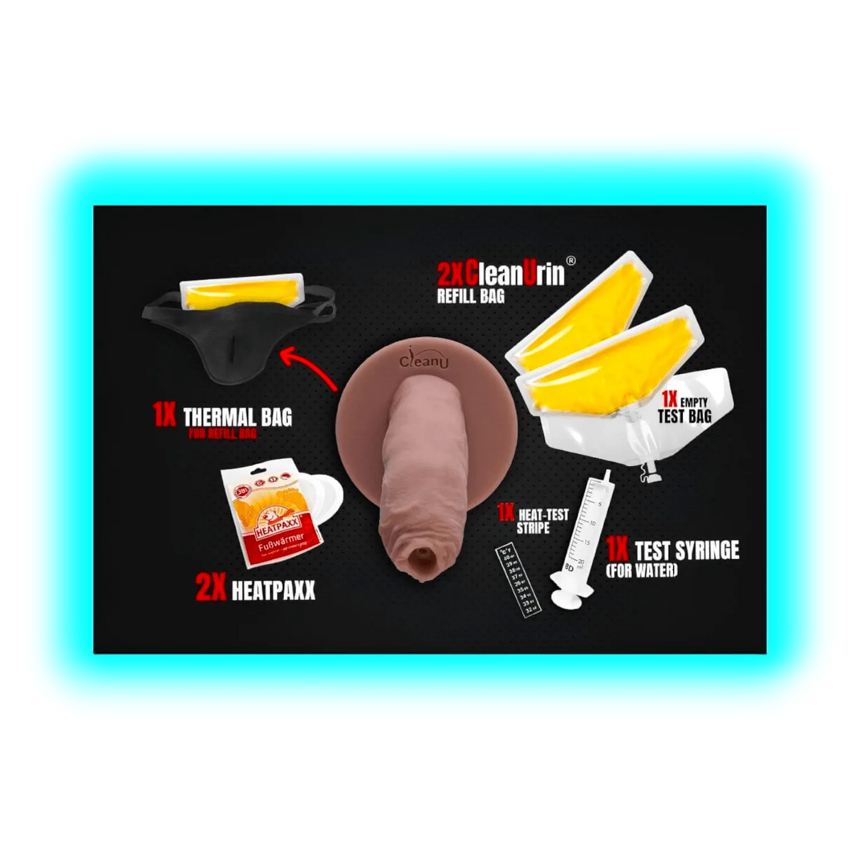 Clean Urin Screeny Weeny 6.0 Nordic White Beast