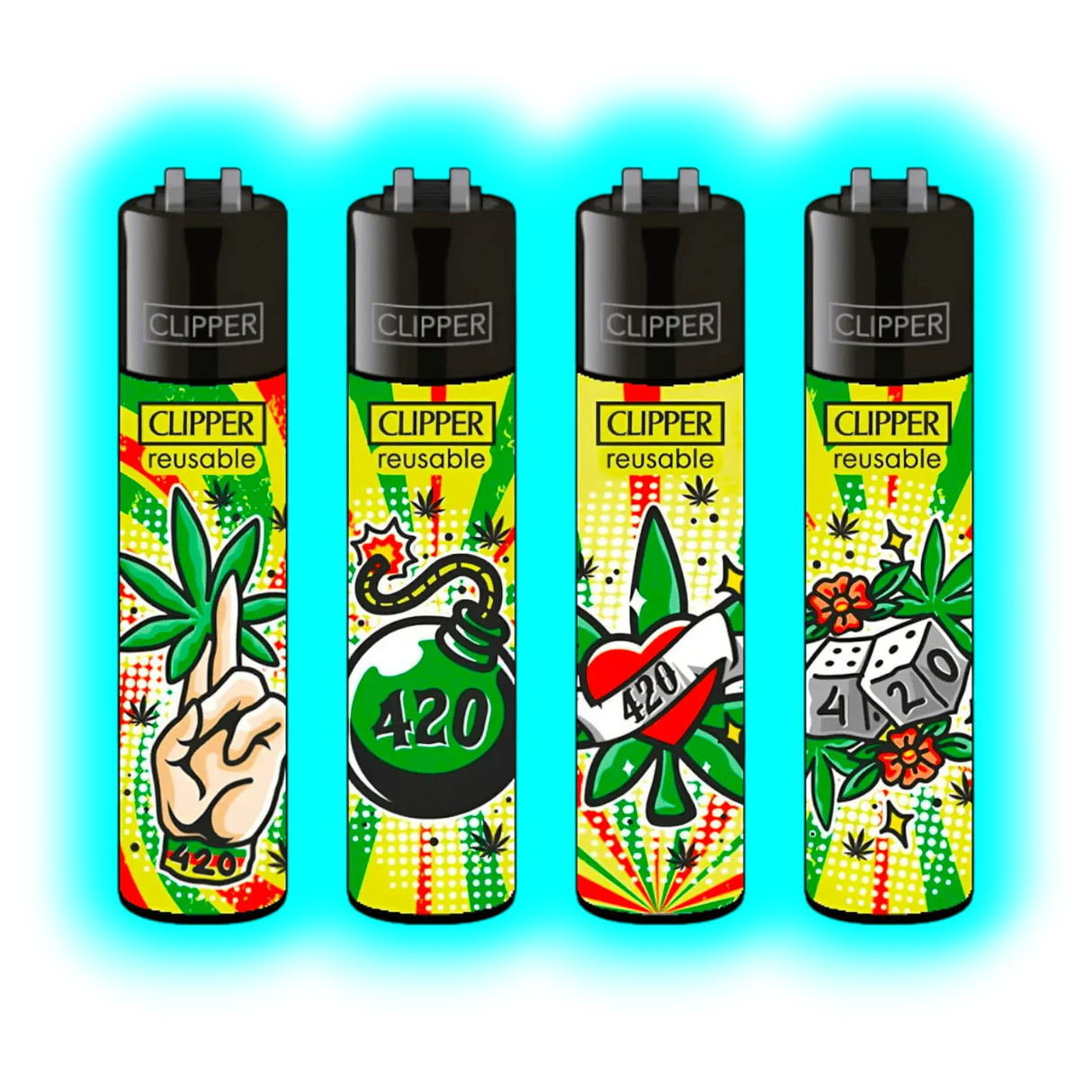 Clipper 4er 420 Tattoo 896-899