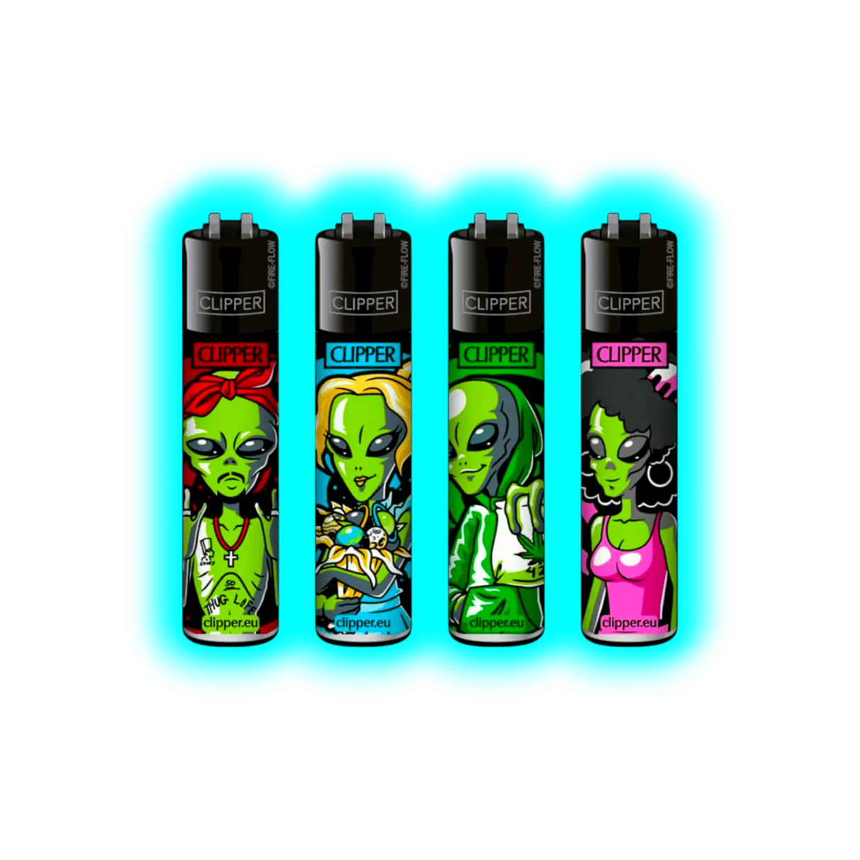 Clipper 4er Alien 2 165-168