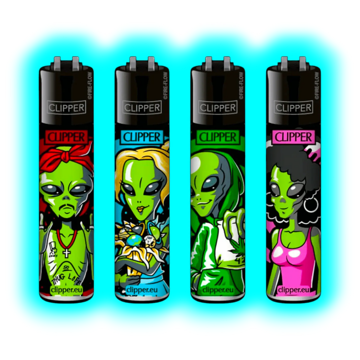 Clipper 4er Alien 2 165-168