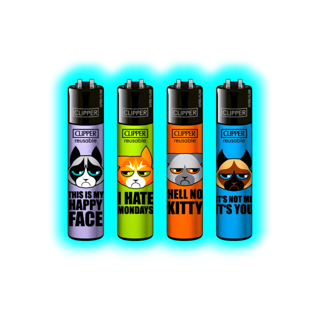 Clipper 4er Angry Cats 798-801