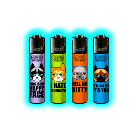 Clipper 4er Angry Cats 798-801