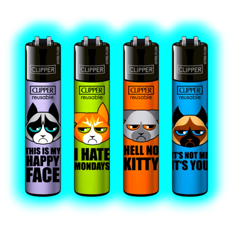 Clipper 4er Angry Cats 798-801