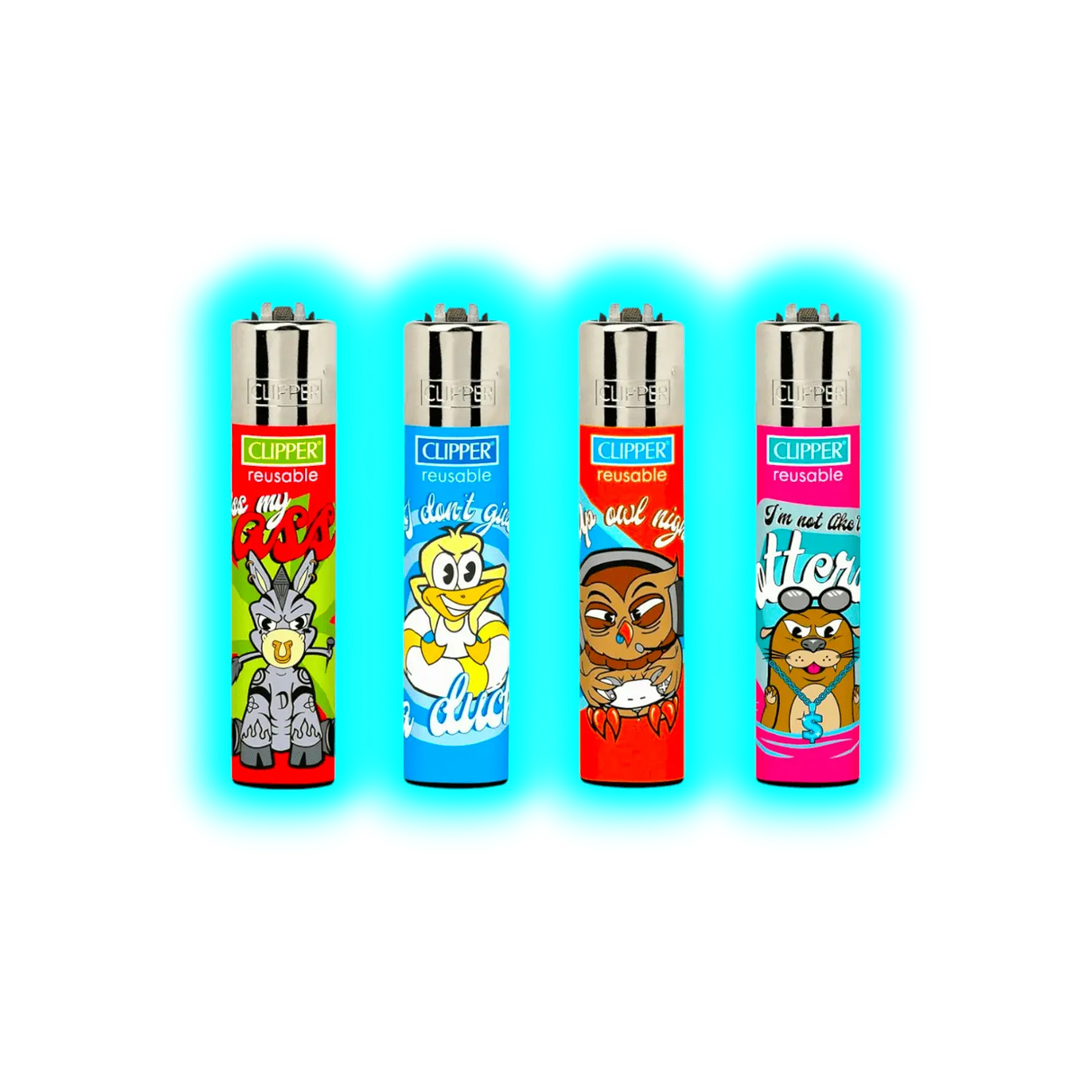 Clipper 4er Animal Quotes 108-111