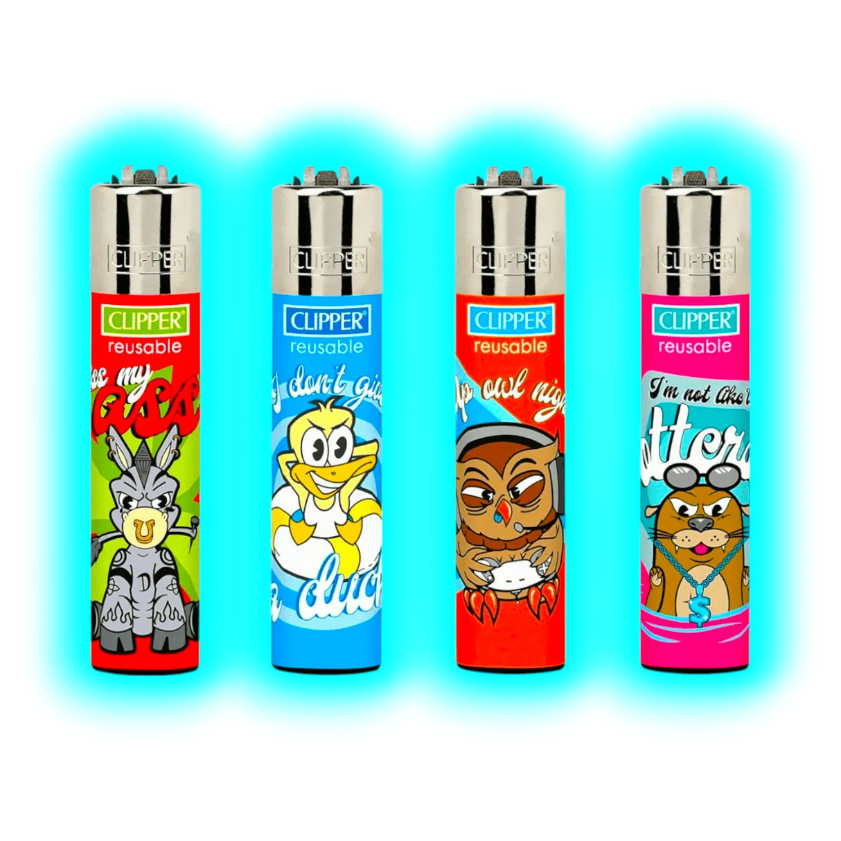 Clipper 4er Animal Quotes 108-111