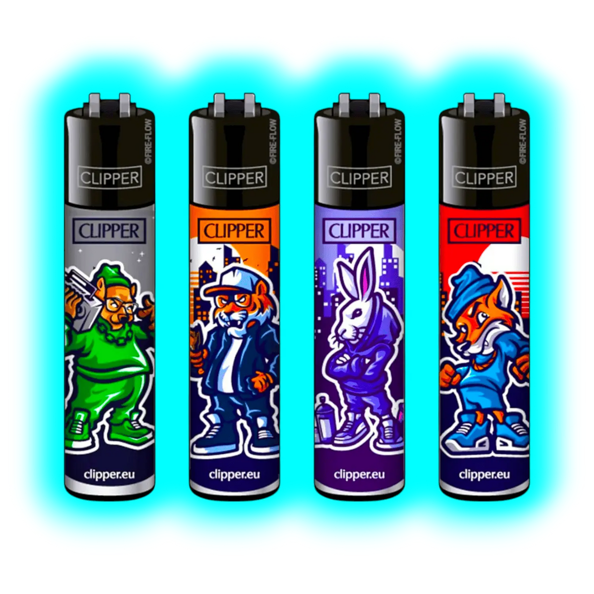 Clipper 4er Ghetto Animals 766-769