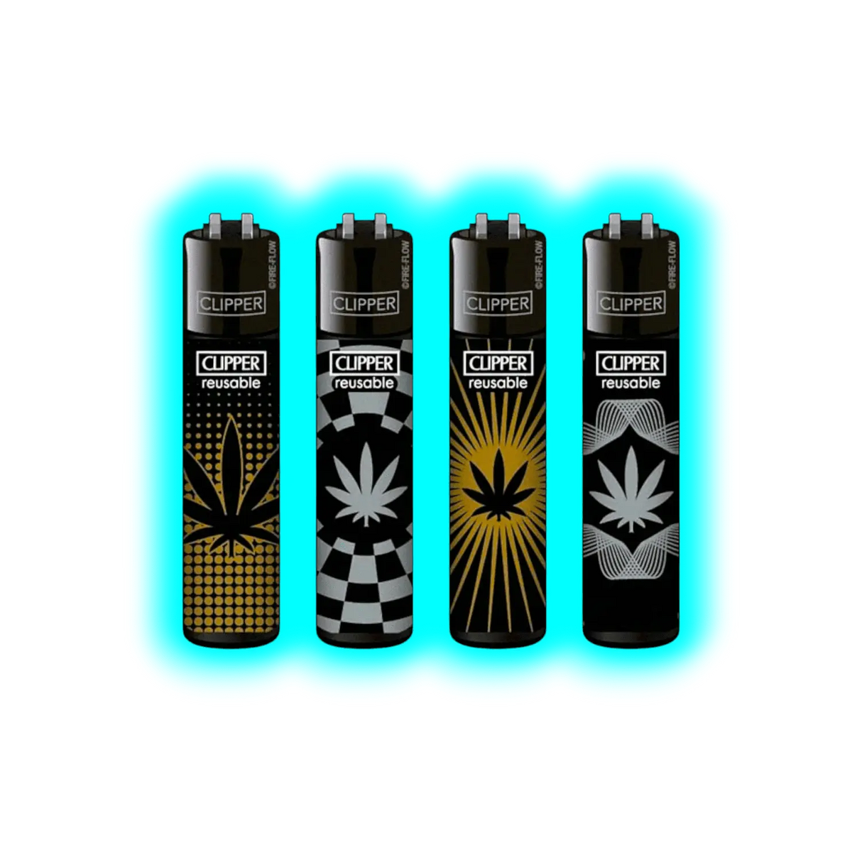 Clipper 4er Gold Silver Leaves 794-797