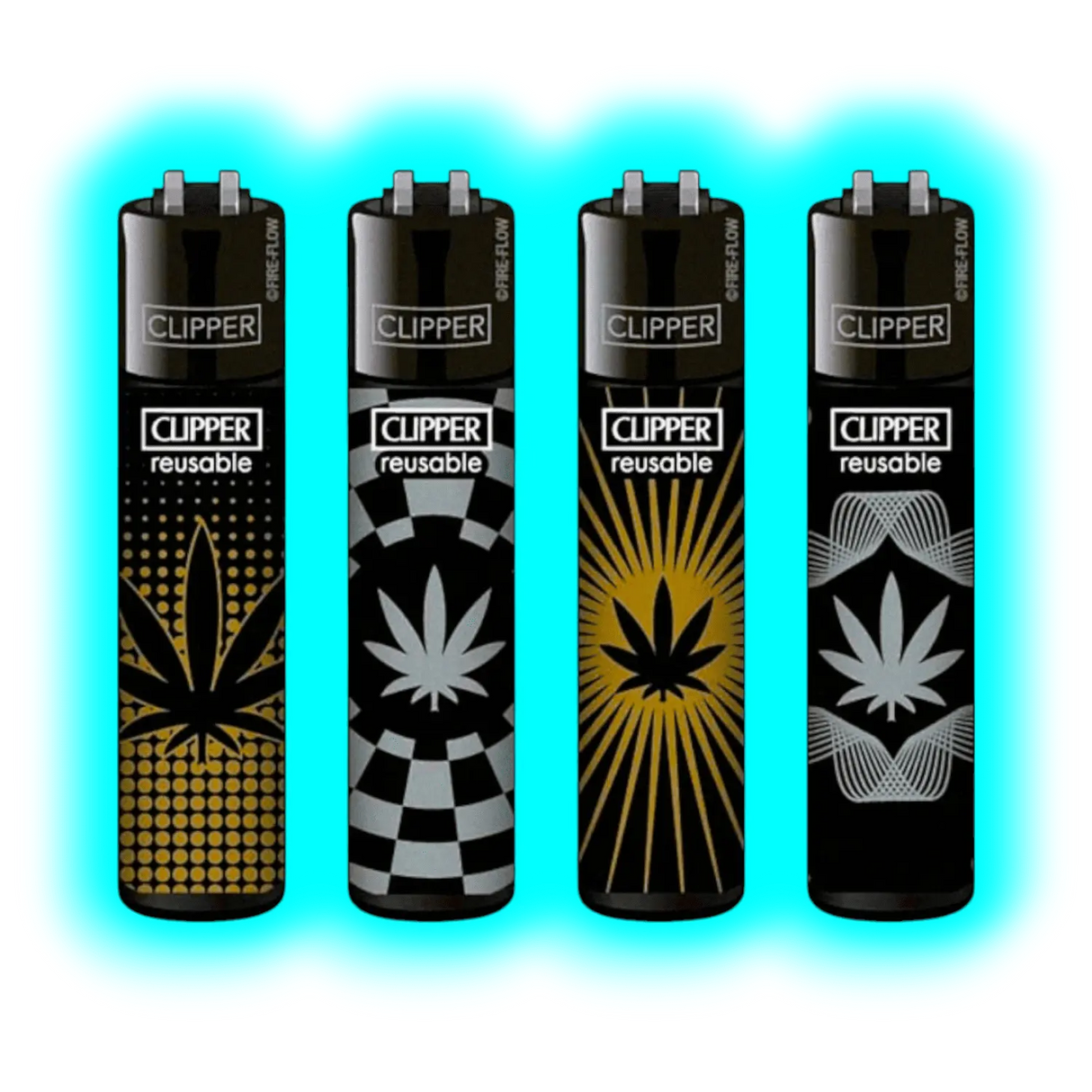 Clipper 4er Gold Silver Leaves 794-797