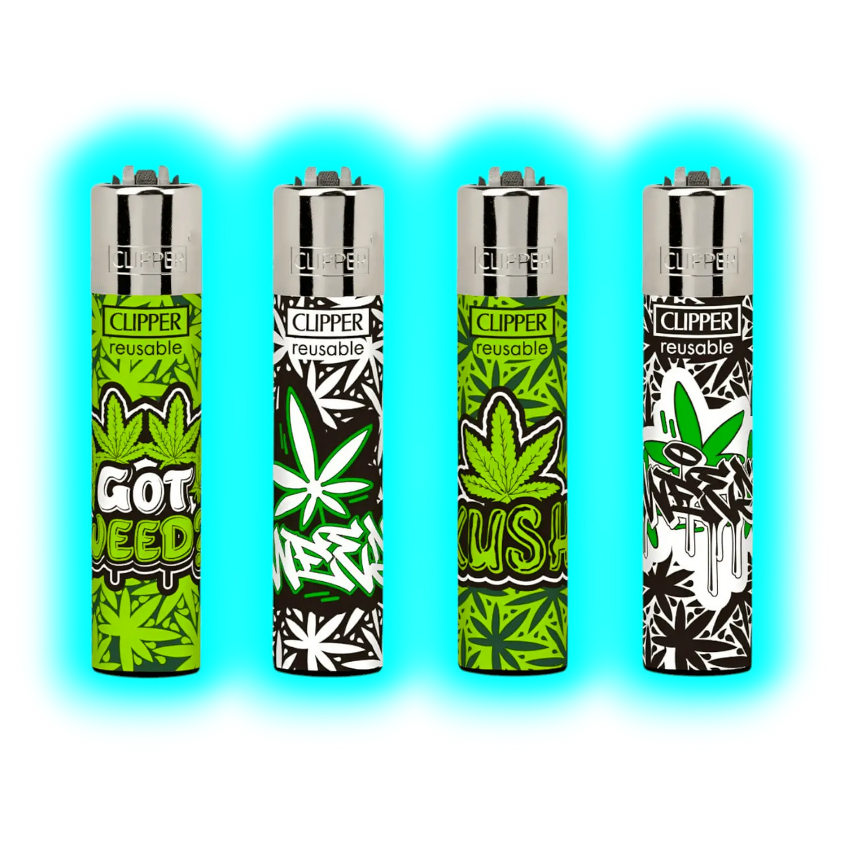 Clipper 4er Graffiti Leaves 880-883