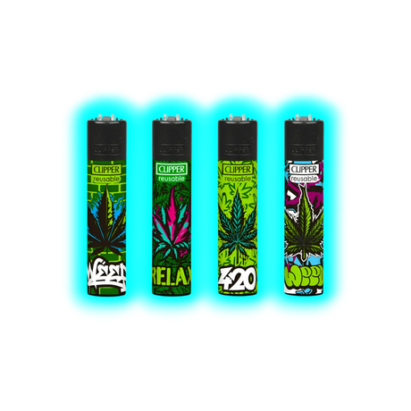 Clipper 4er Graffiti Weed 932-935