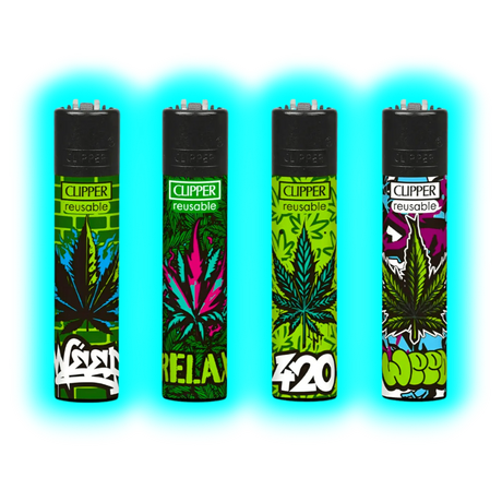 Clipper 4er Graffiti Weed 932-935