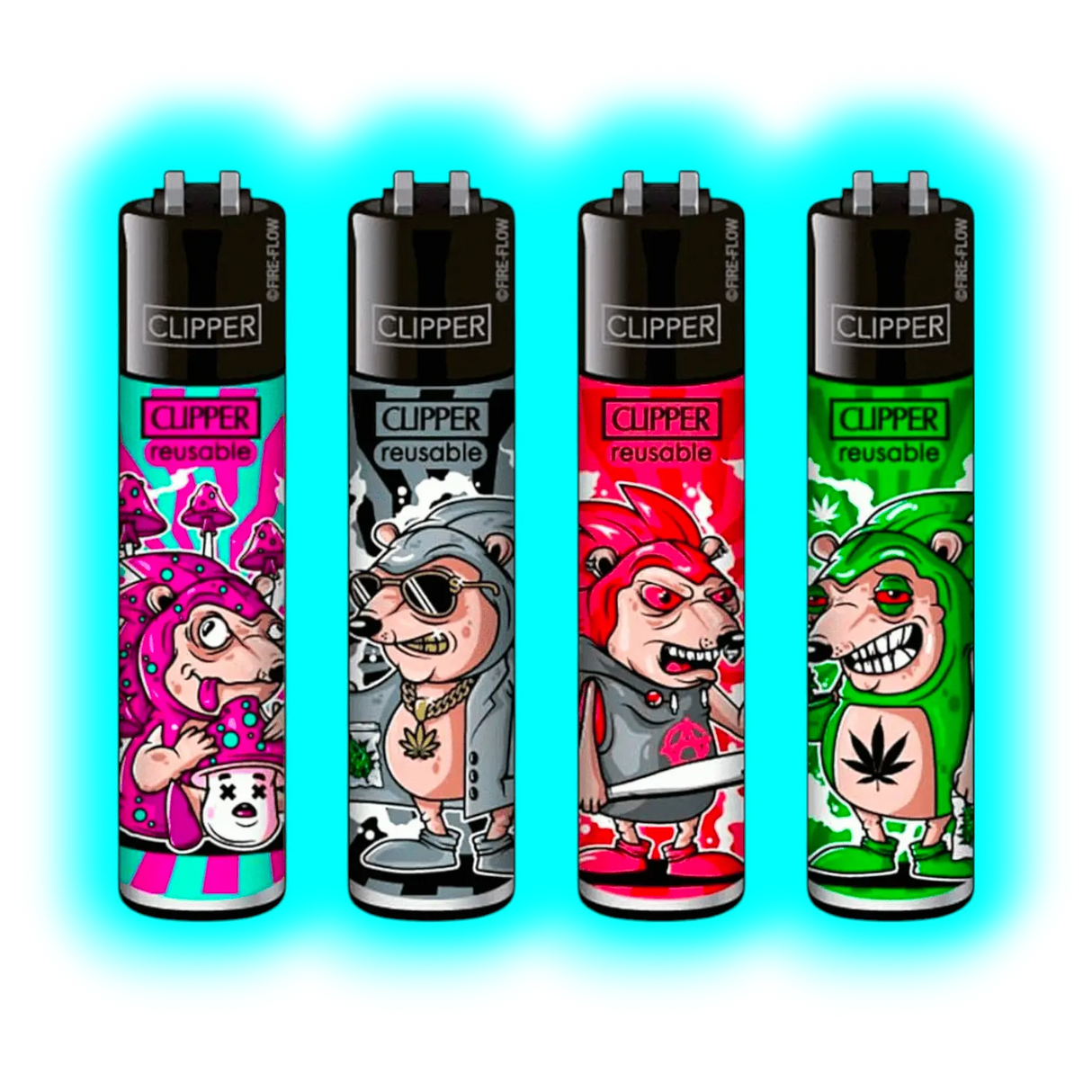 Clipper 4er Igel 738-741