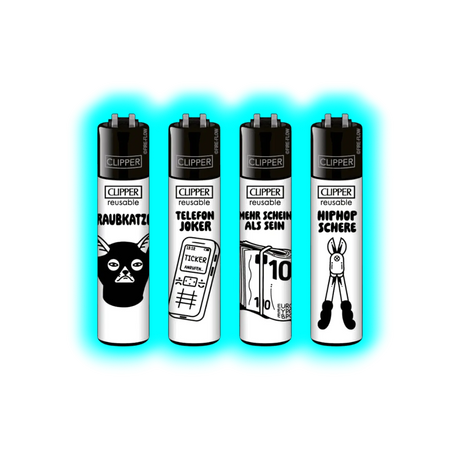 Clipper 4er Junkie Tattoo 205-208