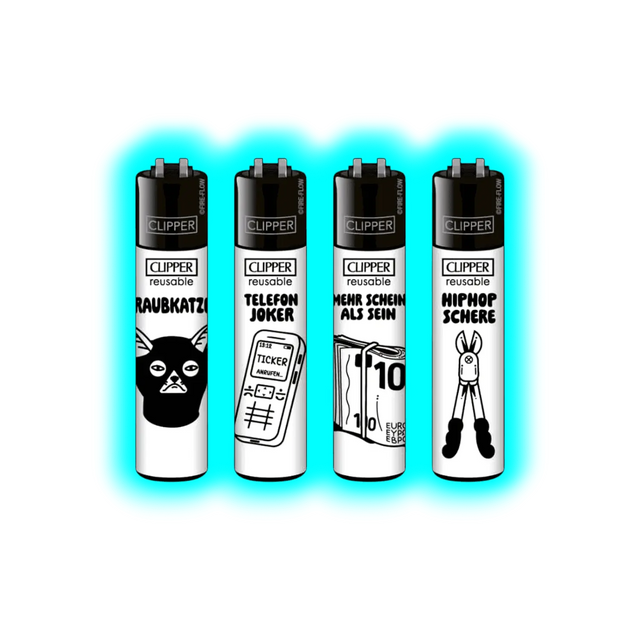 Clipper 4er Junkie Tattoo 205-208