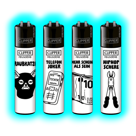 Clipper 4er Junkie Tattoo 205-208