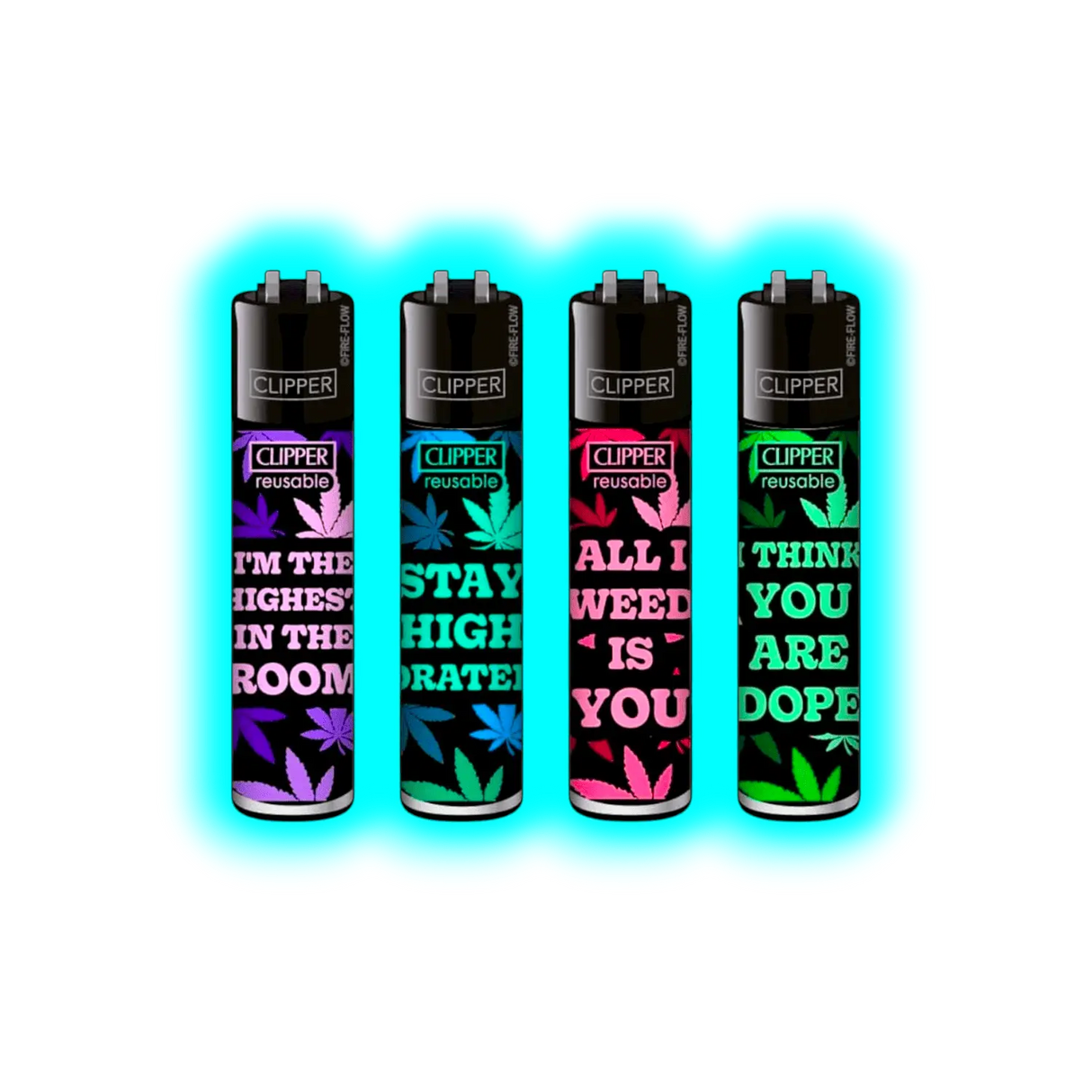 Clipper 4er Leaves Slogan 136-139