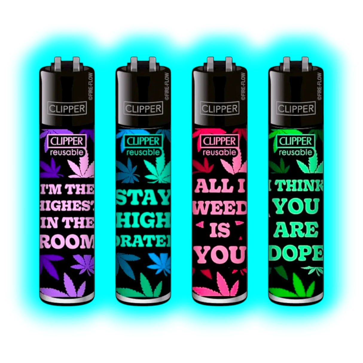 Clipper 4er Leaves Slogan 136-139