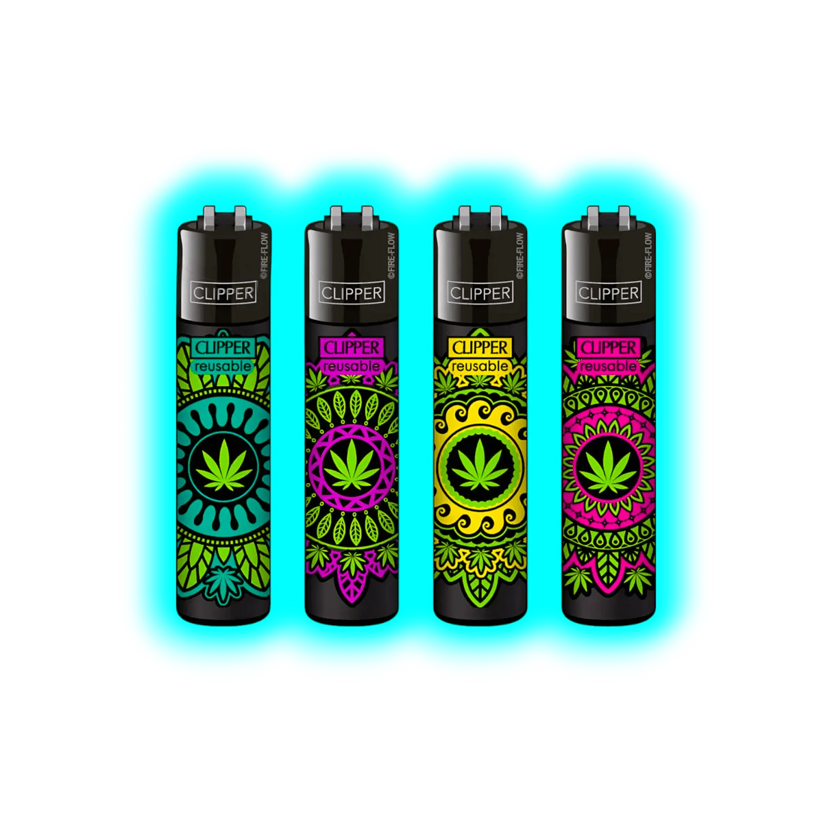 Clipper 4er Mandala Leaves 592-595