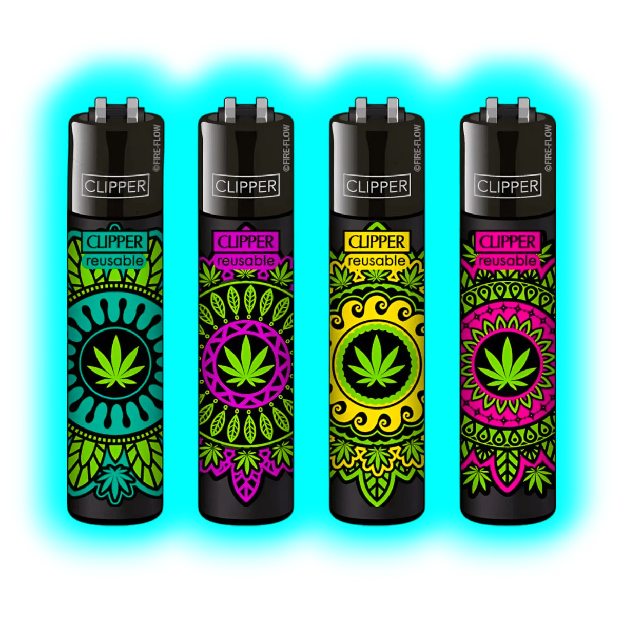 Clipper 4er Mandala Leaves 592-595