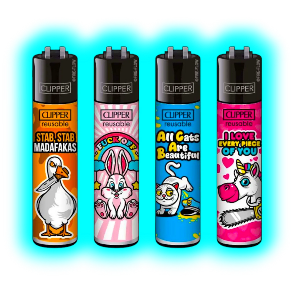 Clipper 4er Mix Slogan 7 241-244