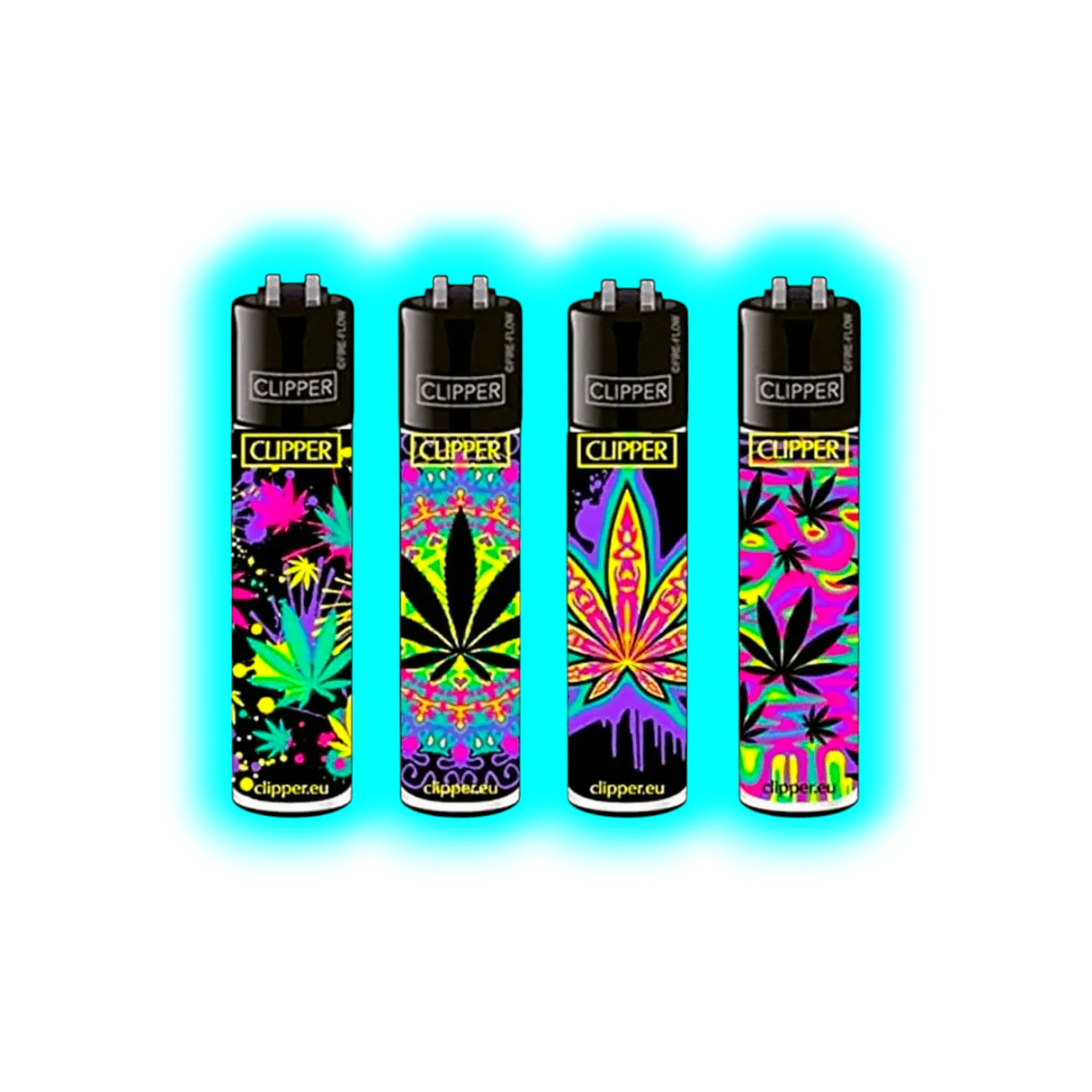 Clipper 4er Neon Leaves 2 864-867