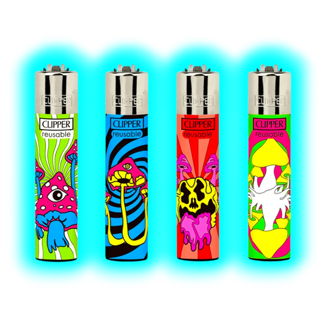 Clipper 4er Neon Shrooms 124-127
