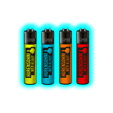 Clipper 4er Set Hurensohn Wer Klaut 118-121