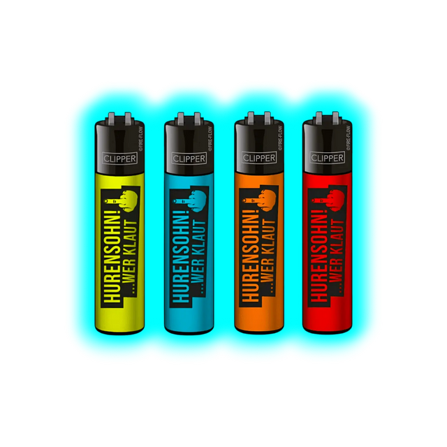 Clipper 4er Set Hurensohn Wer Klaut 118-121
