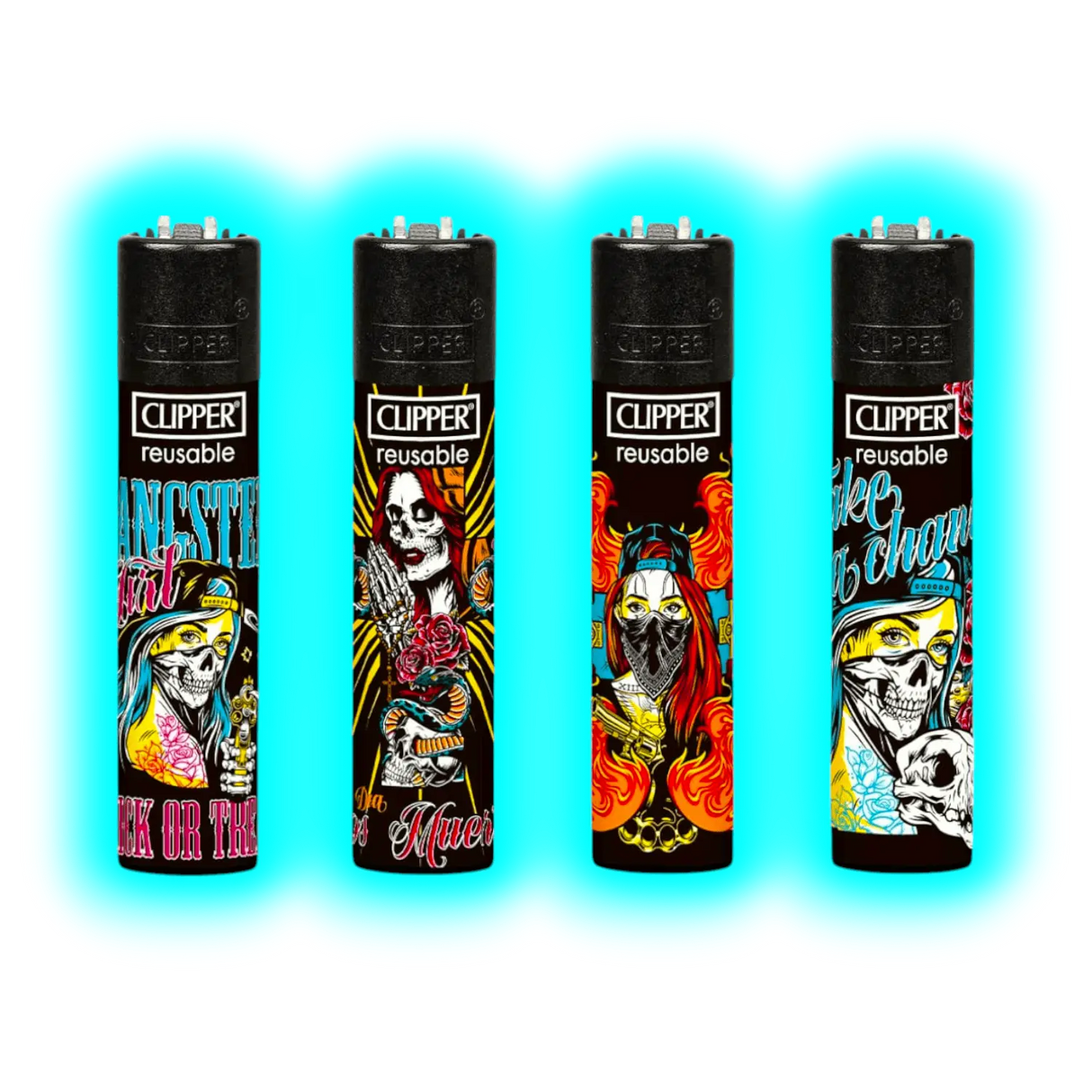 Clipper 4er She Skull 100-103