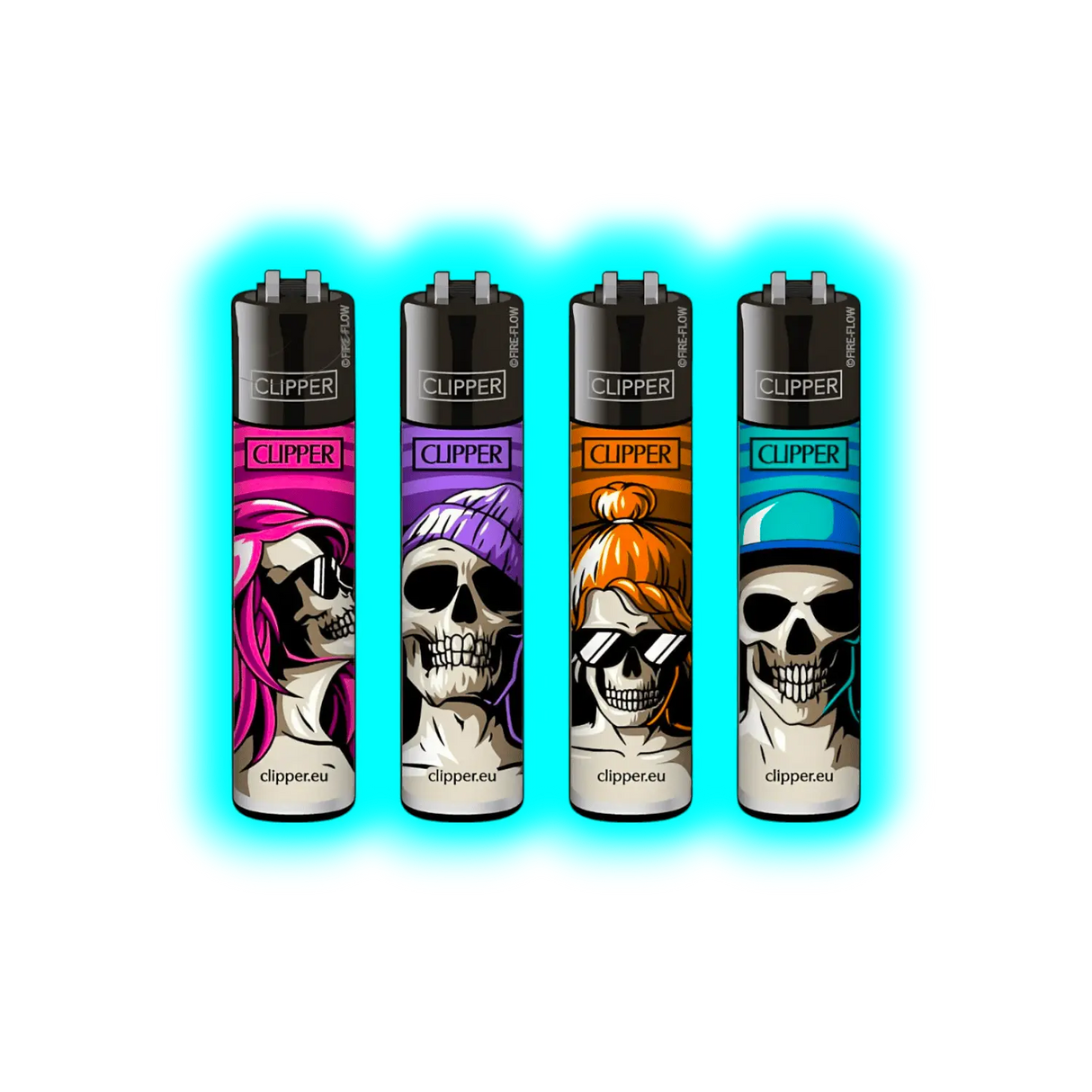 Clipper 4er Skull 18 580-583