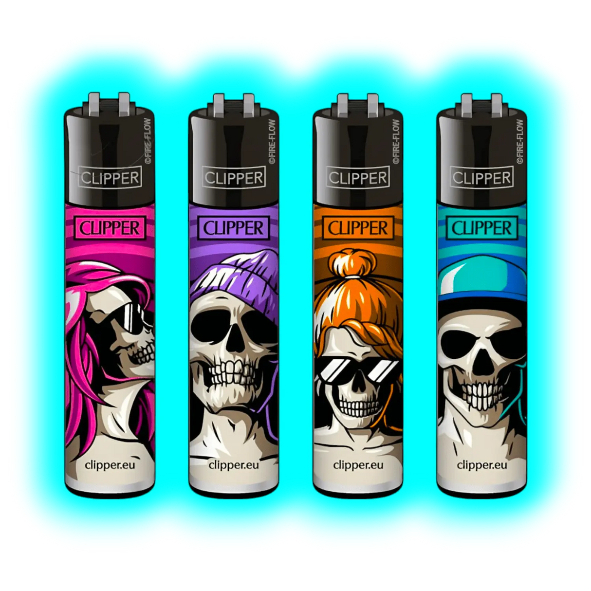 Clipper 4er Skull 18 580-583