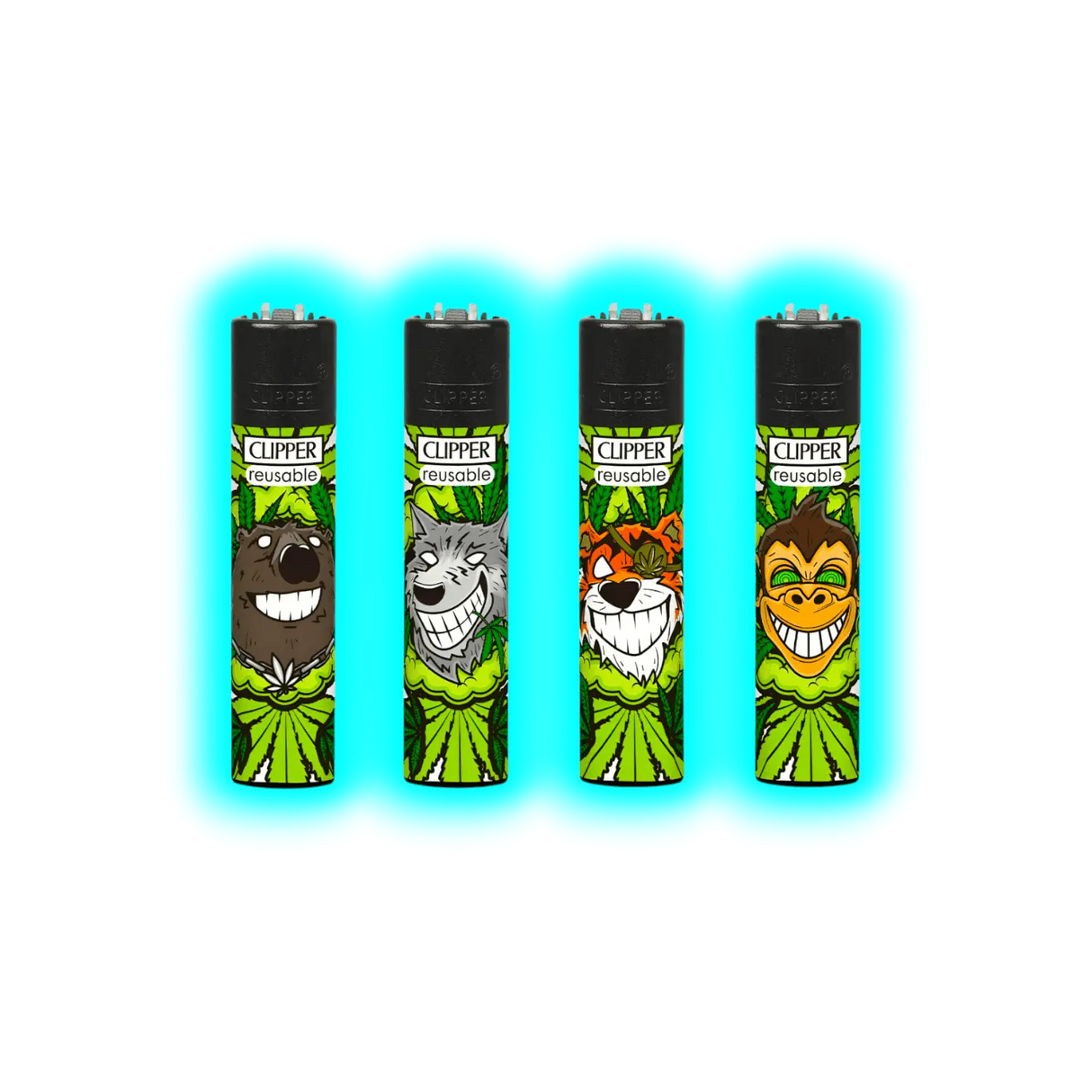 Clipper 4er Smiling Animals 900-903